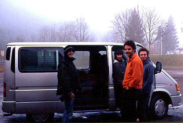 Arriving in Schwiz - Lele Feli Turi e Ste - Schwitz (CH) 26.12.2ooo